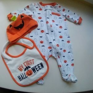 Infant 3 Month Carter's Halloween Onesie - 3 piece